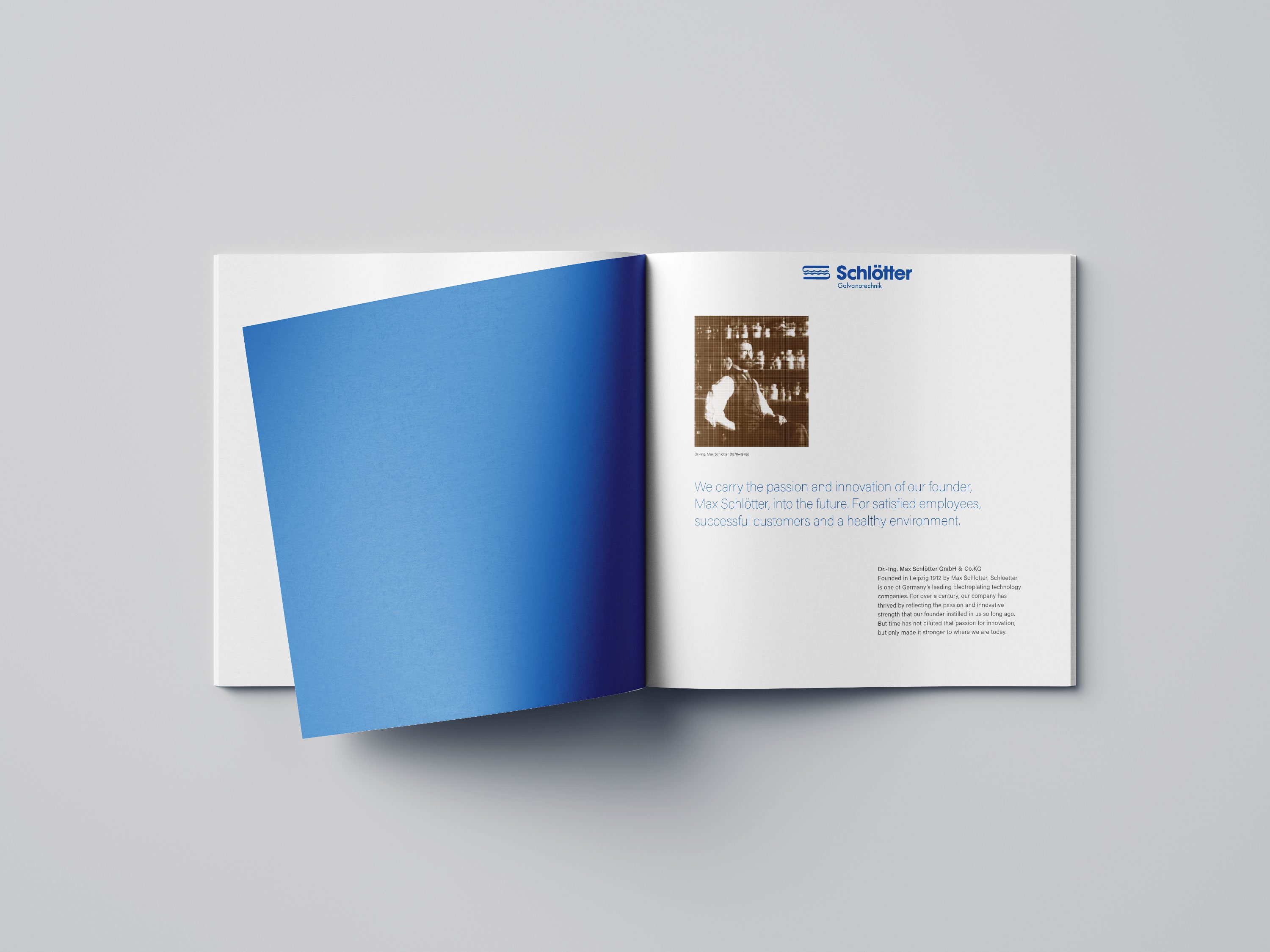 Max Schlötter GmbH – Broschürendesign