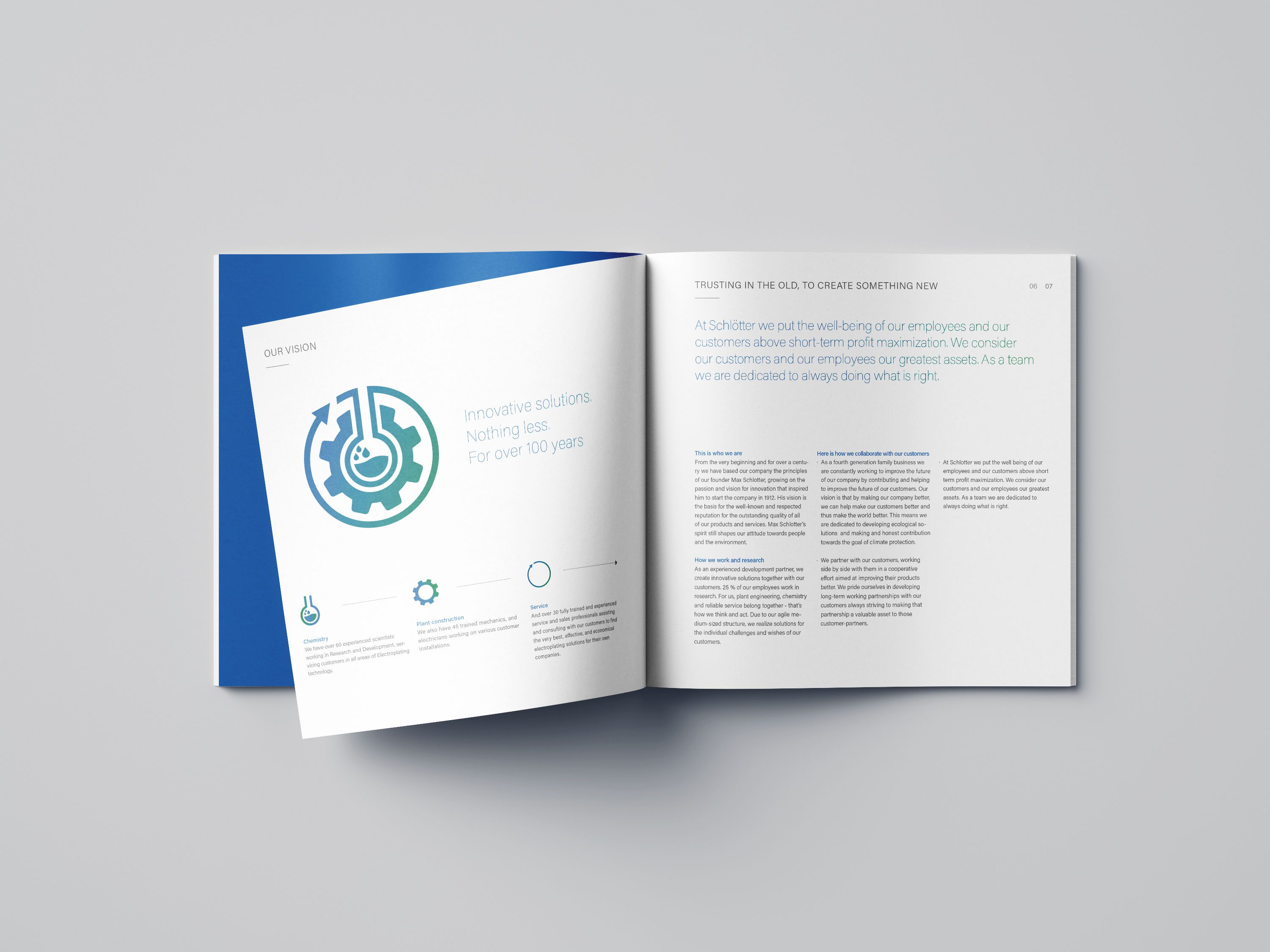 Max Schlötter GmbH – Broschürendesign